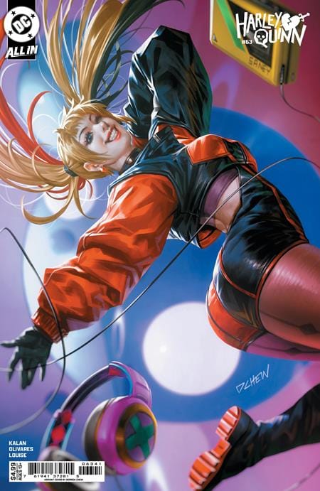 DC Comics NEW THIS WEEK HARLEY QUINN #63 CVR D DERRICK CHEW CARD STOCK VAR (VF/NM)
