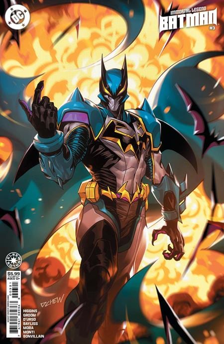 DC Comics NEW THIS WEEK IMMORTAL LEGEND BATMAN #3 (OF 6) CVR B DERRICK CHEW CARD STOCK VAR