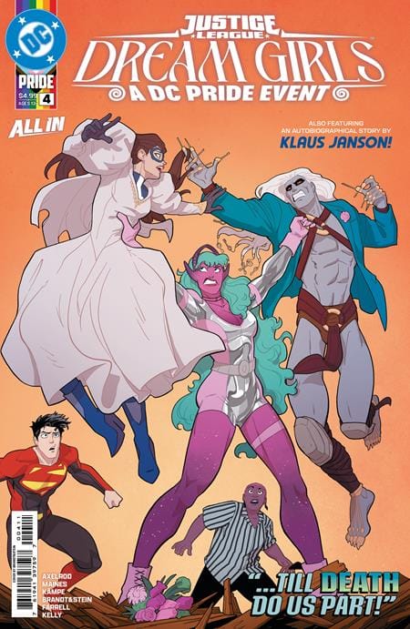 DC Comics NEW THIS WEEK JUSTICE LEAGUE DREAM GIRLS A DC PRIDE EVENT #4 (OF 4) CVR A BRANDT&STEIN (VF/NM)