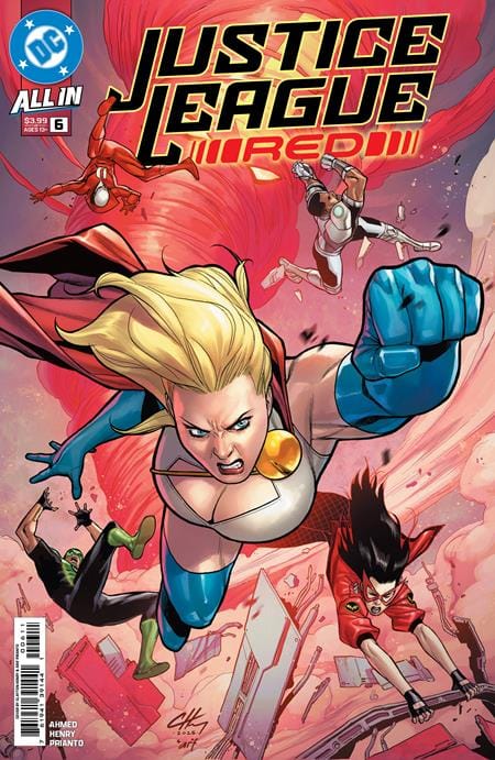 DC Comics NEW THIS WEEK JUSTICE LEAGUE RED #6 (OF 6) CVR A CLAYTON HENRY (VF/NM)