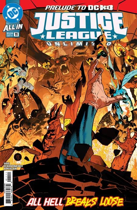 DC Comics NEW THIS WEEK JUSTICE LEAGUE UNLIMITED #11 CVR A DAN MORA