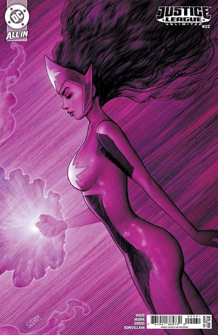 DC Comics NEW THIS WEEK JUSTICE LEAGUE UNLIMITED #22 CVR C NATHAN SZERDY CARD STOCK VAR (VF/NM)