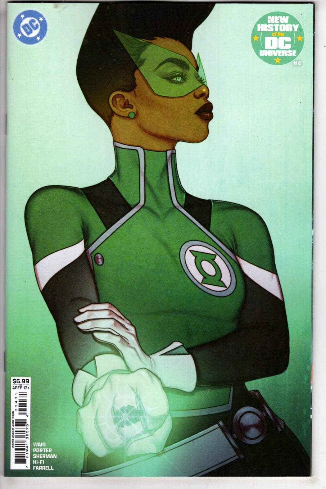 DC Comics NEW THIS WEEK NEW HISTORY OF THE DC UNIVERSE #4 (OF 4) CVR C JENNY FRISON CARD STOCK VAR