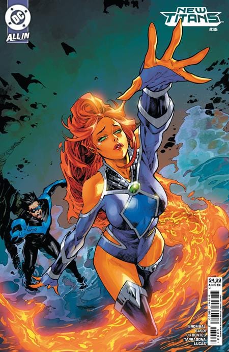 DC Comics NEW THIS WEEK NEW TITANS #35 CVR C STEPHEN SEGOVIA CARD STOCK VAR (VF/NM)