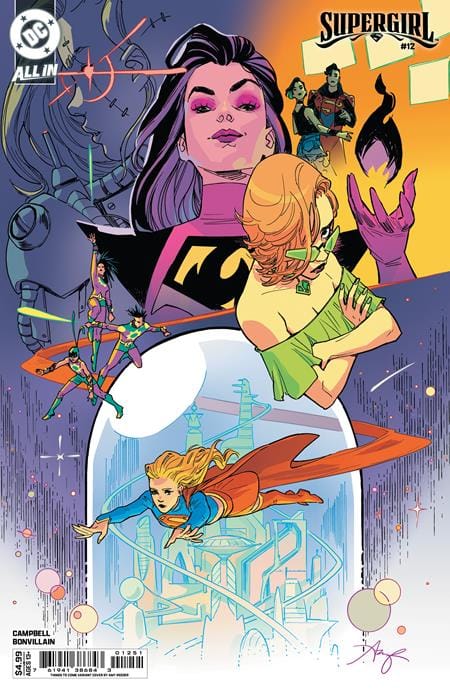 DC Comics NEW THIS WEEK SUPERGIRL #12 CVR E AMY REEDER THINGS TO COME CARD STOCK VAR (THE REIGN OF THE SUPERBOYS) (VF/NM)