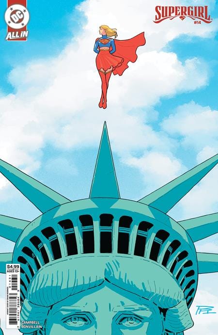 DC Comics NEW THIS WEEK SUPERGIRL #14 CVR C BRUNO REDONDO CARD STOCK VAR (THE REIGN OF THE SUPERBOYS) (VF/NM)