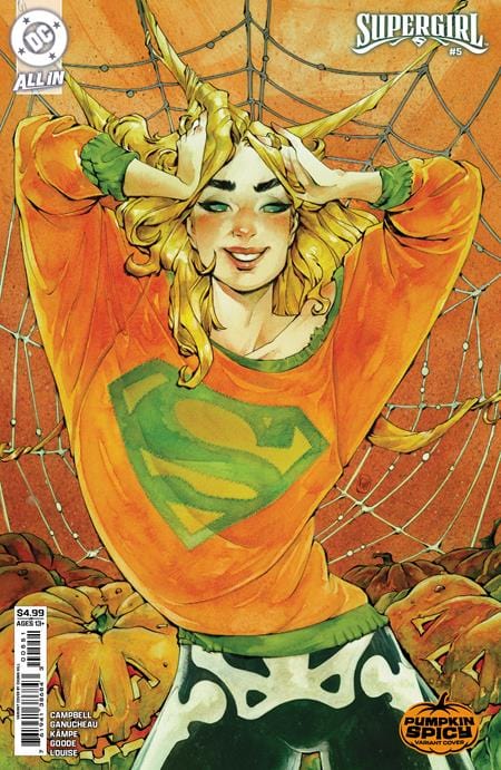 DC Comics NEW THIS WEEK SUPERGIRL #5 CVR D CHUMA HILL PUMPKIN SPICY CARD STOCK VAR