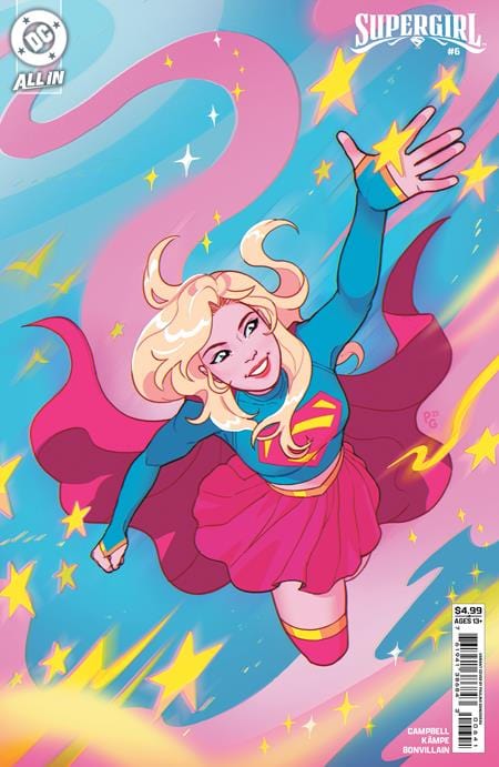 DC Comics NEW THIS WEEK SUPERGIRL #6 CVR D PAULINA GANUCHEAU CARD STOCK VAR