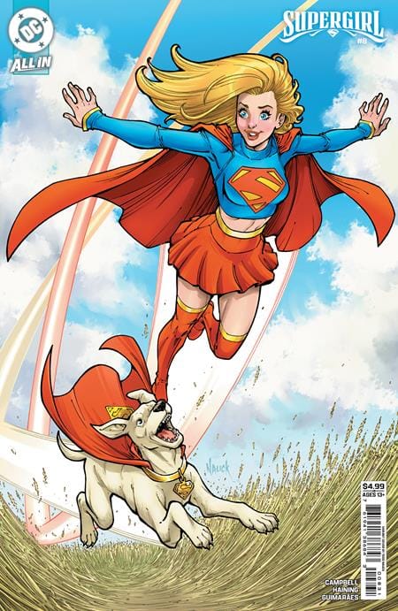 DC Comics NEW THIS WEEK SUPERGIRL #8 CVR C TODD NAUCK CARD STOCK VAR