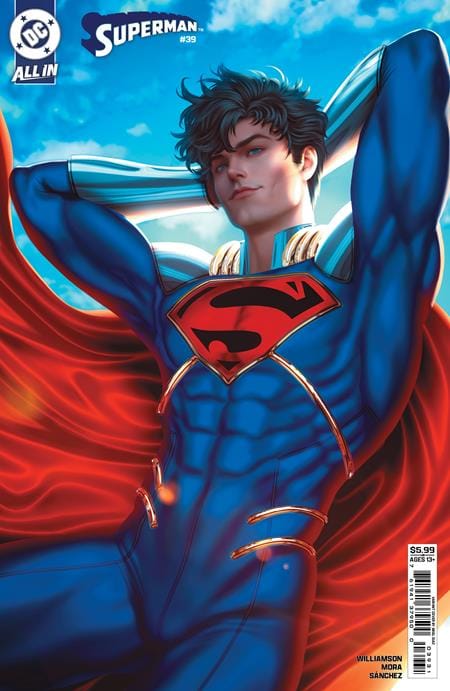 DC Comics NEW THIS WEEK SUPERMAN #39 CVR C ARIEL DIAZ CARD STOCK VAR (THE REIGN OF THE SUPERBOYS) (VF/NM)