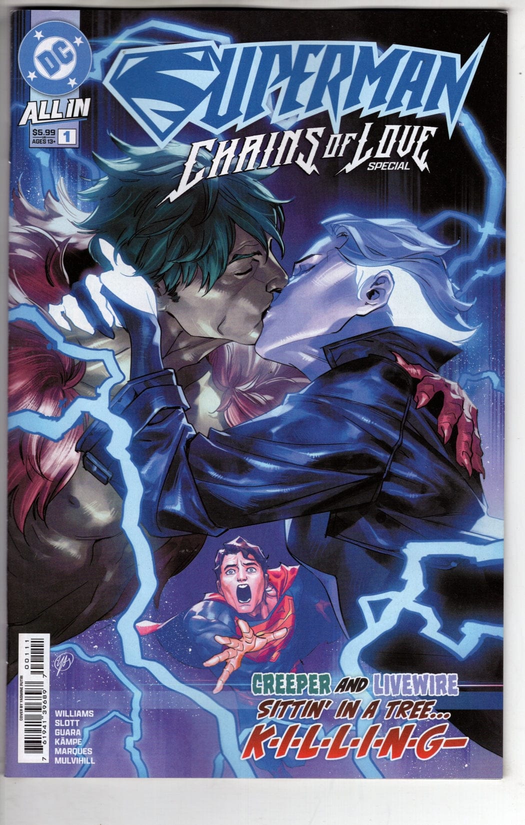 DC Comics NEW THIS WEEK SUPERMAN CHAINS OF LOVE SPECIAL #1 (ONE SHOT) CVR A YASMINE PUTRI (VF/NM)
