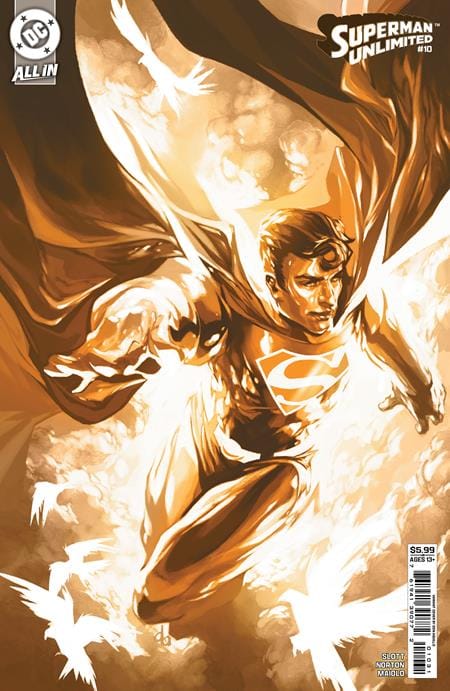 DC Comics NEW THIS WEEK SUPERMAN UNLIMITED #10 CVR C DON AGUILLO CARD STOCK VAR (VF/NM)
