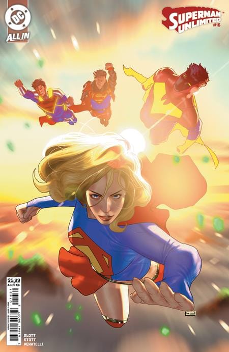 DC Comics NEW THIS WEEK SUPERMAN UNLIMITED #16 CVR C TAURIN CLARKE CARD STOCK VAR (KINGDOM OF ZOD) (VF/NM)
