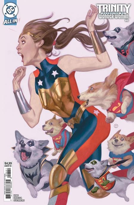 DC Comics NEW THIS WEEK TRINITY DAUGHTER OF WONDER WOMAN #6 (OF 6) CVR B JULIAN TOTINO TEDESCO CARD STOCK VAR