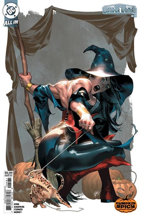 DC Comics NEW THIS WEEK WONDER WOMAN #25 CVR E YASMINE PUTRI PUMPKIN SPICY CARD STOCK VAR