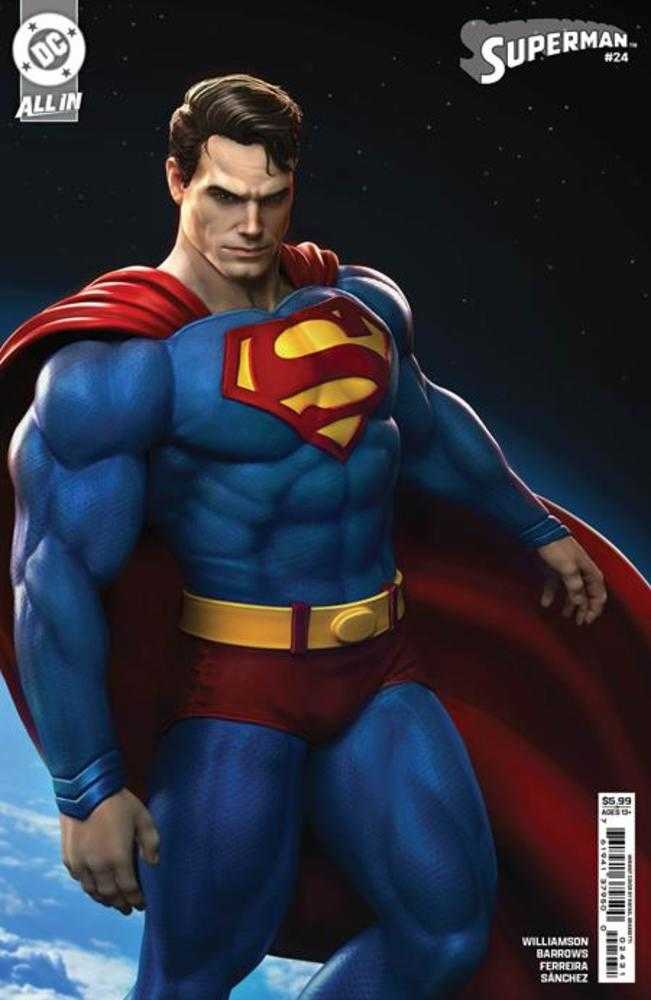 DC Comics Superman #24 Cover D Raphael Grassetti Card Stock Variant