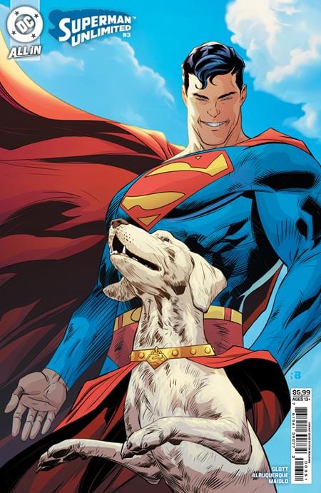 DC Comics SUPERMAN UNLIMITED #3 CVR D RYAN BENJAMIN CARD STOCK VAR