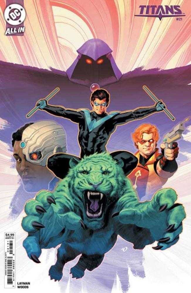 DC Comics Titans #21 Cover B Ariel Olivetti Card Stock Variant