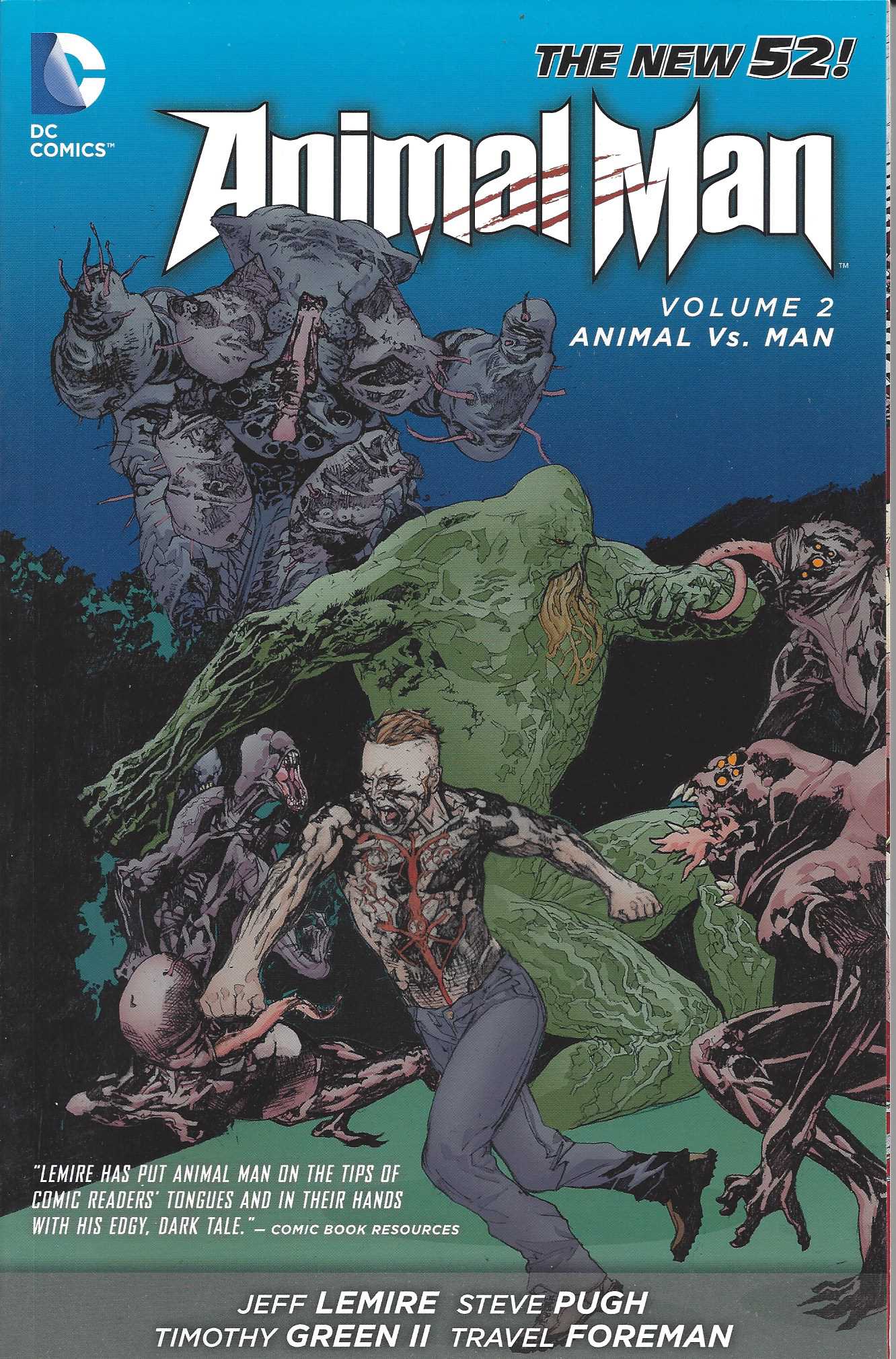 DC COMICS TRADE ANIMAL MAN TP VOL 02 ANIMAL VS MAN (N52)