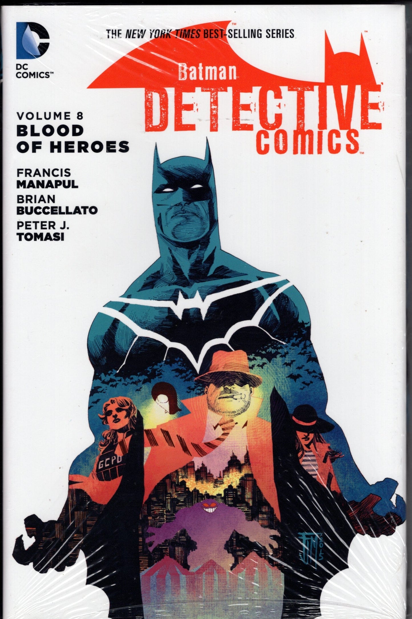 DC COMICS trade BATMAN DETECTIVE COMICS HC VOL 08 BLOOD OF HEROES