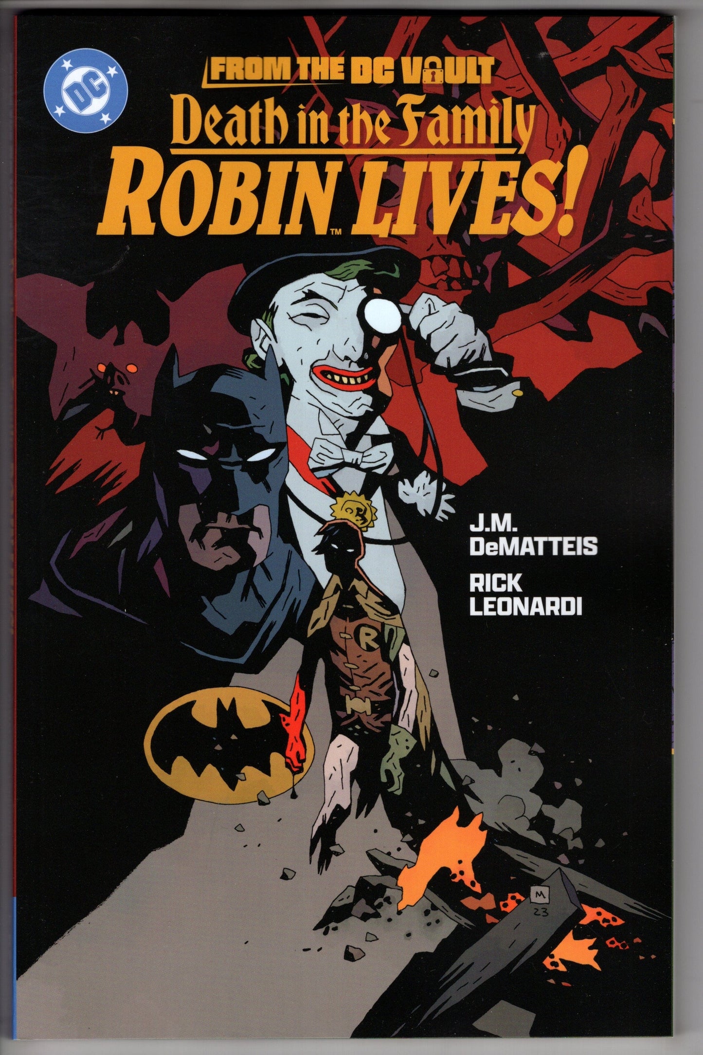 DC COMICS TRADE FROM THE DC VAULT DEATH IN THE FAMILY ROBIN LIVES TP