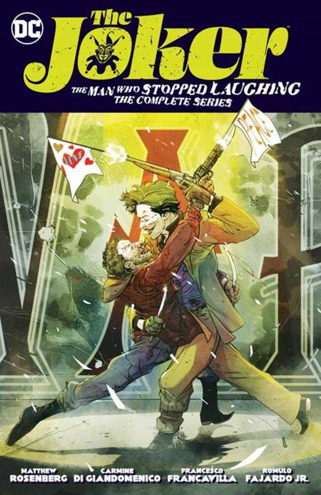 DC Comics TRADE Joker The Man Who Stopped Laughing The Complete Series TPB