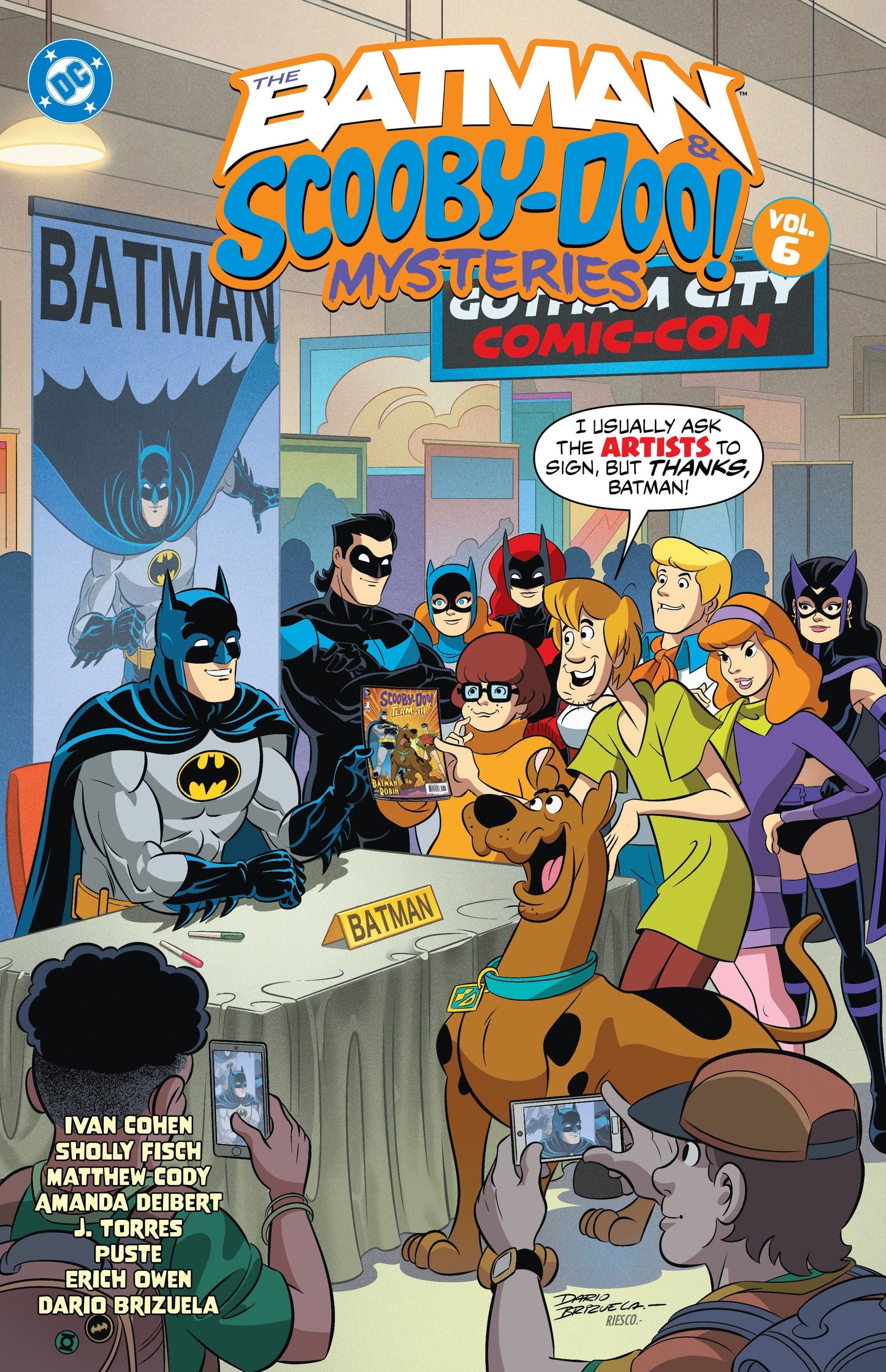 DC Comics TRADE The Batman & Scooby-Doo Mysteries Volume. 6