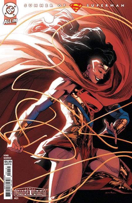 DC Comics WONDER WOMAN #21 CVR D KRIS ANKA SUPERSMASH-UP CARD STOCK VAR