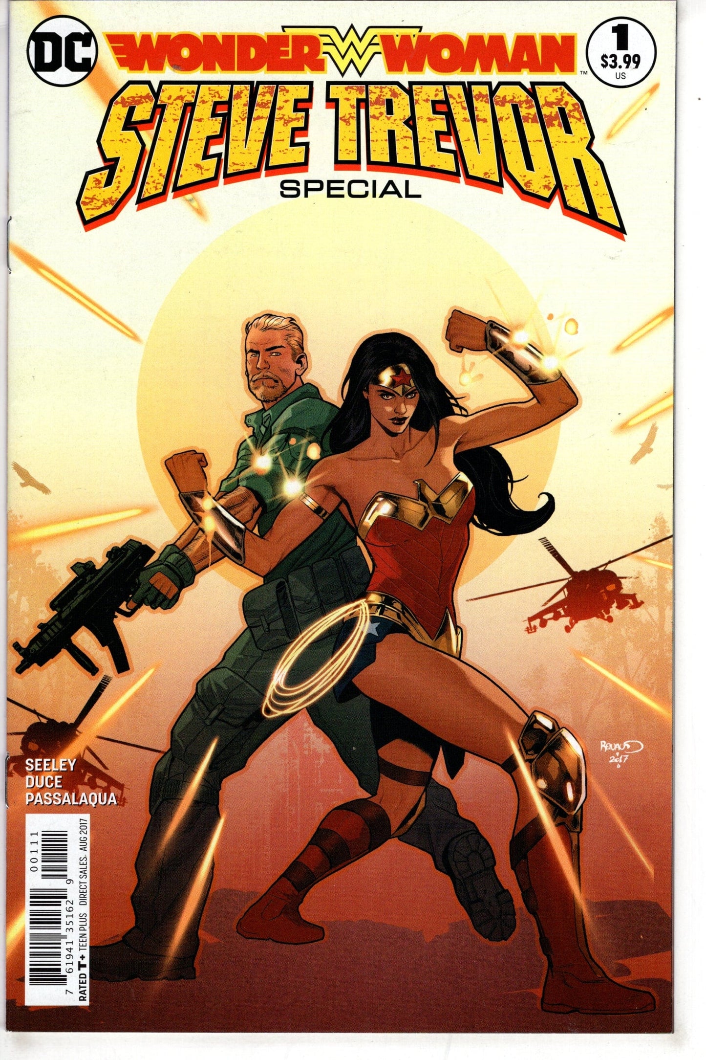 DC COMICS WONDER WOMAN STEVE TREVOR #1