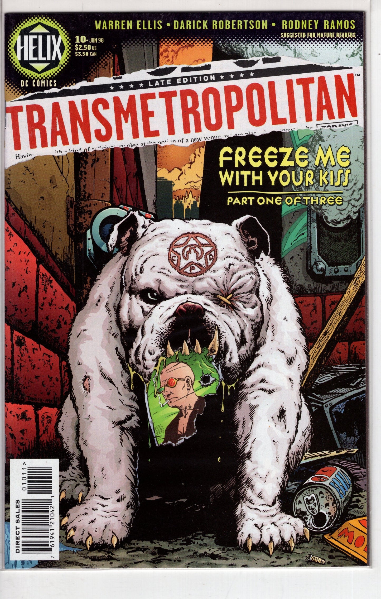 DC/Helix Comics Transmetropolitan #10 (1997-2002)