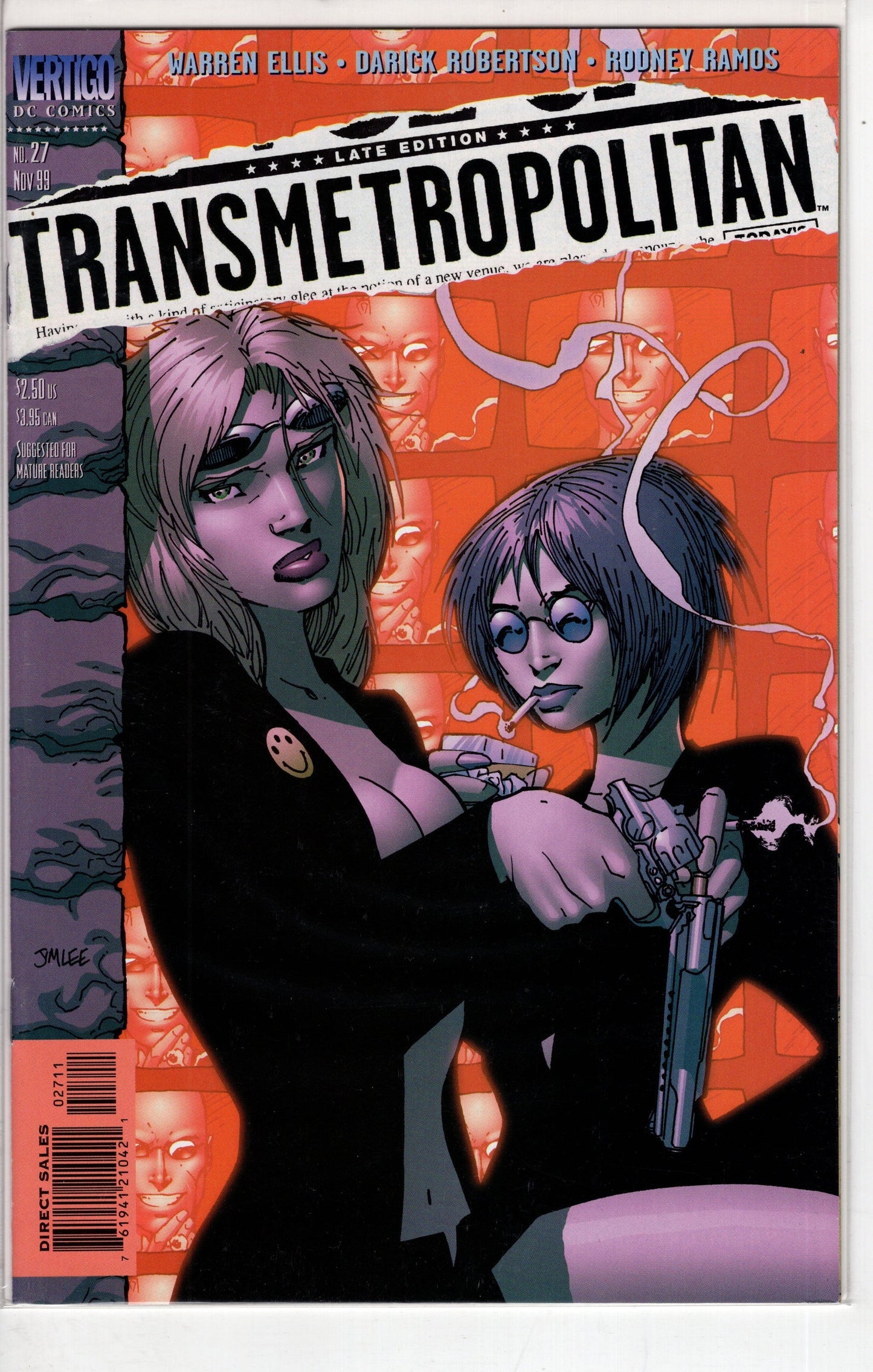 DC/Helix Comics Transmetropolitan #27 (1997-2002)