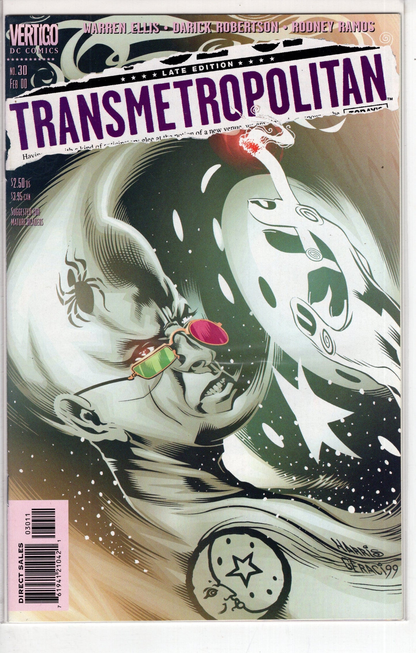 DC/Helix Comics Transmetropolitan #30 (1997-2002)