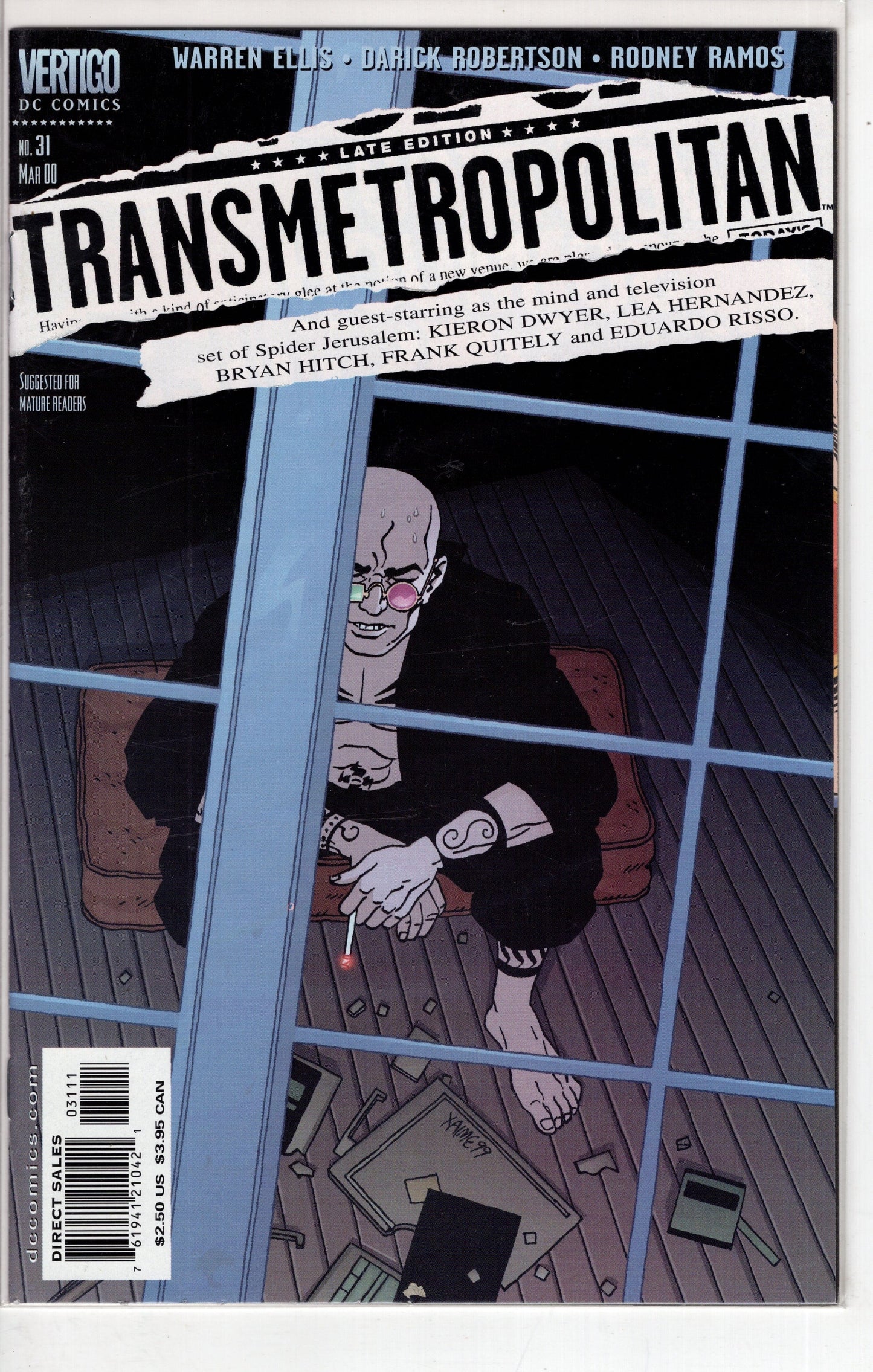 DC/Helix Comics Transmetropolitan #31 (1997-2002)