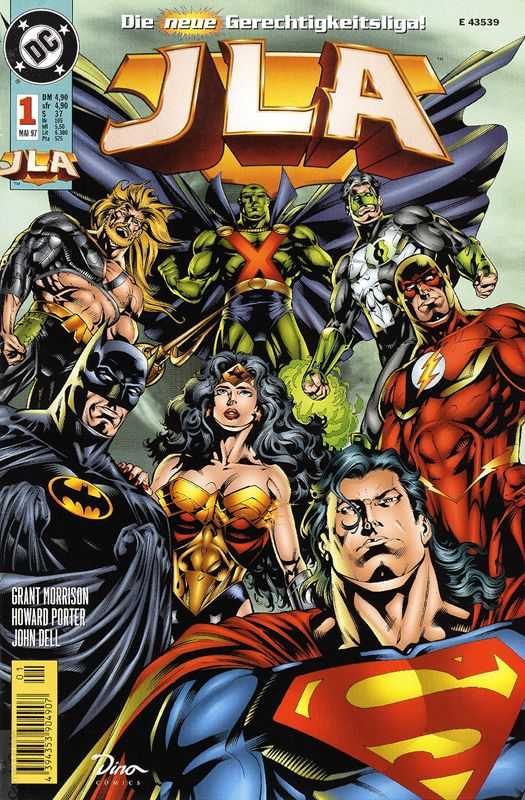 Dino Comics COMIC BOOK JLA #1 (VF/NM)