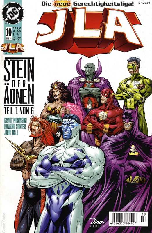 Dino Comics COMIC BOOK JLA #10 (VF/NM)