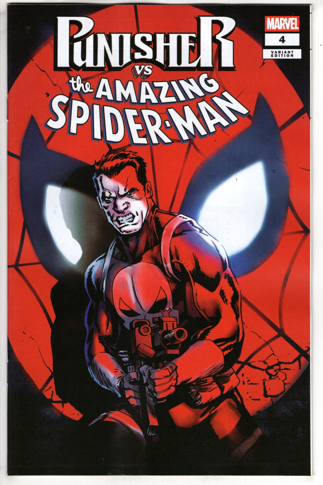 PUNISHER VS. SPIDER-MAN #4 ADAM GORHAM VARIANT (VF/NM) - Packrat Comics