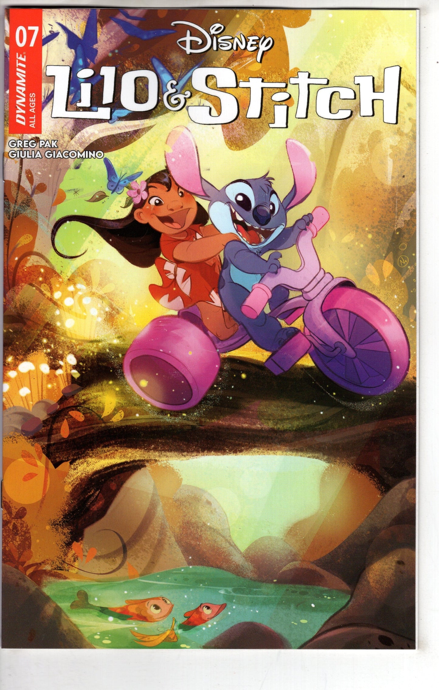 DYNAMITE COMIC BOOK Lilo & Stitch #7 Cover A Baldari