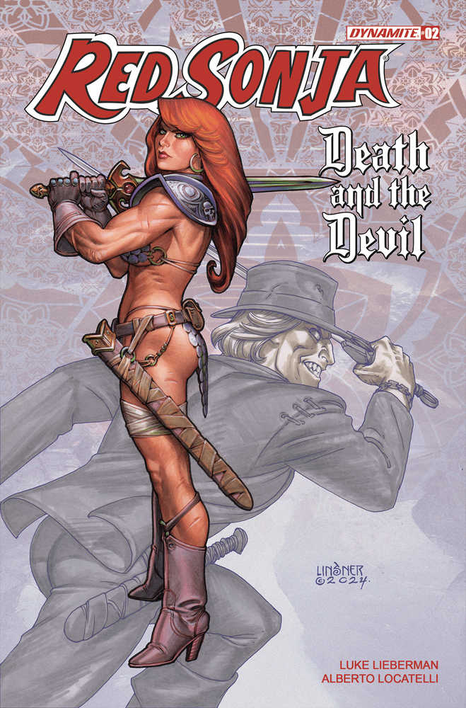 DYNAMITE COMIC BOOK Red Sonja Death And The Devil #2 Cover A Linsner