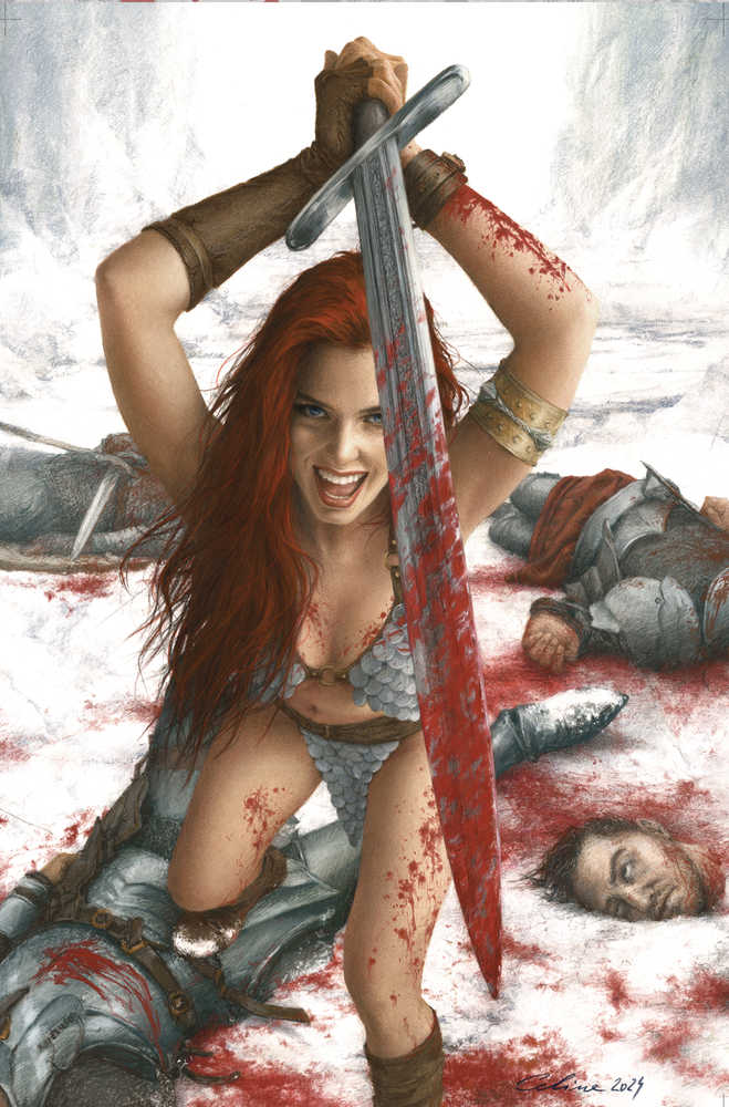 DYNAMITE COMIC BOOK Red Sonja Death And The Devil #3 Cover K 30 Copy Variant Edition Celina V
