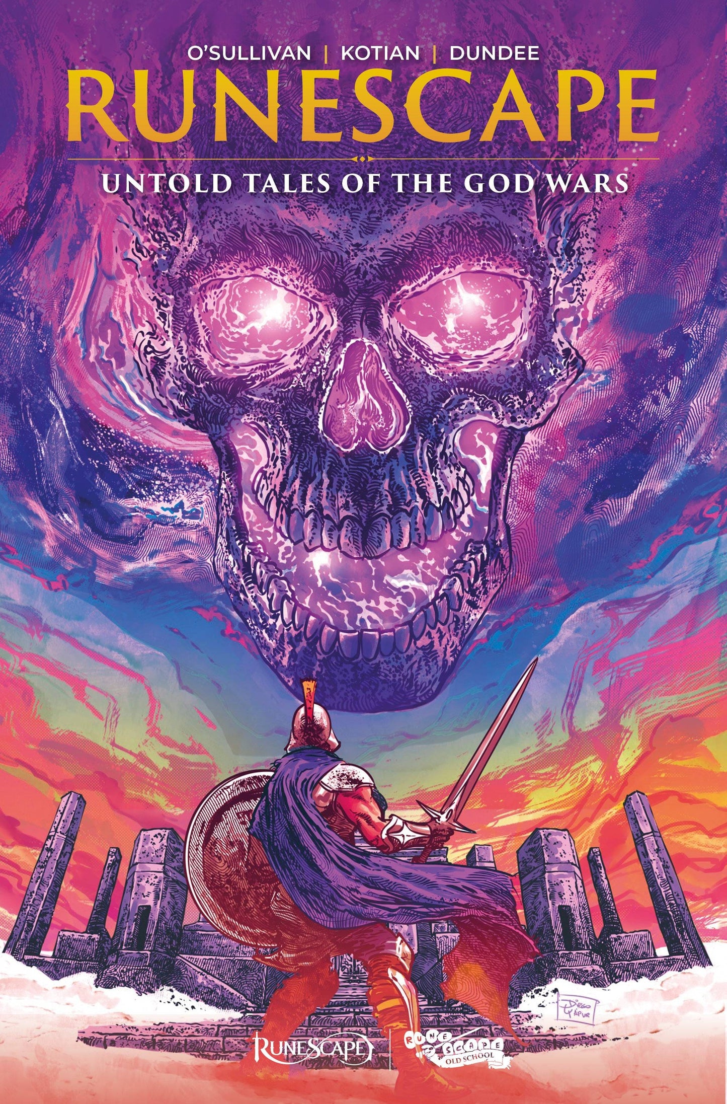 DYNAMITE COMIC BOOK RUNESCAPE UNTOLD TALES GOD WARS #3 CVR A YAPUR (MR)