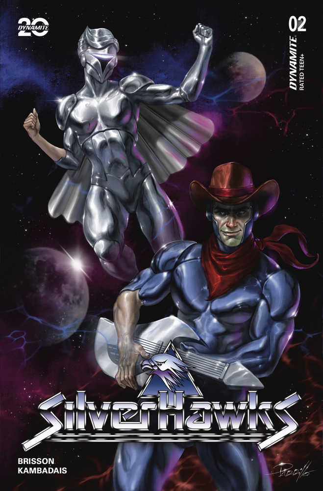 DYNAMITE COMIC BOOK Silverhawks #2 Cover A Parrillo