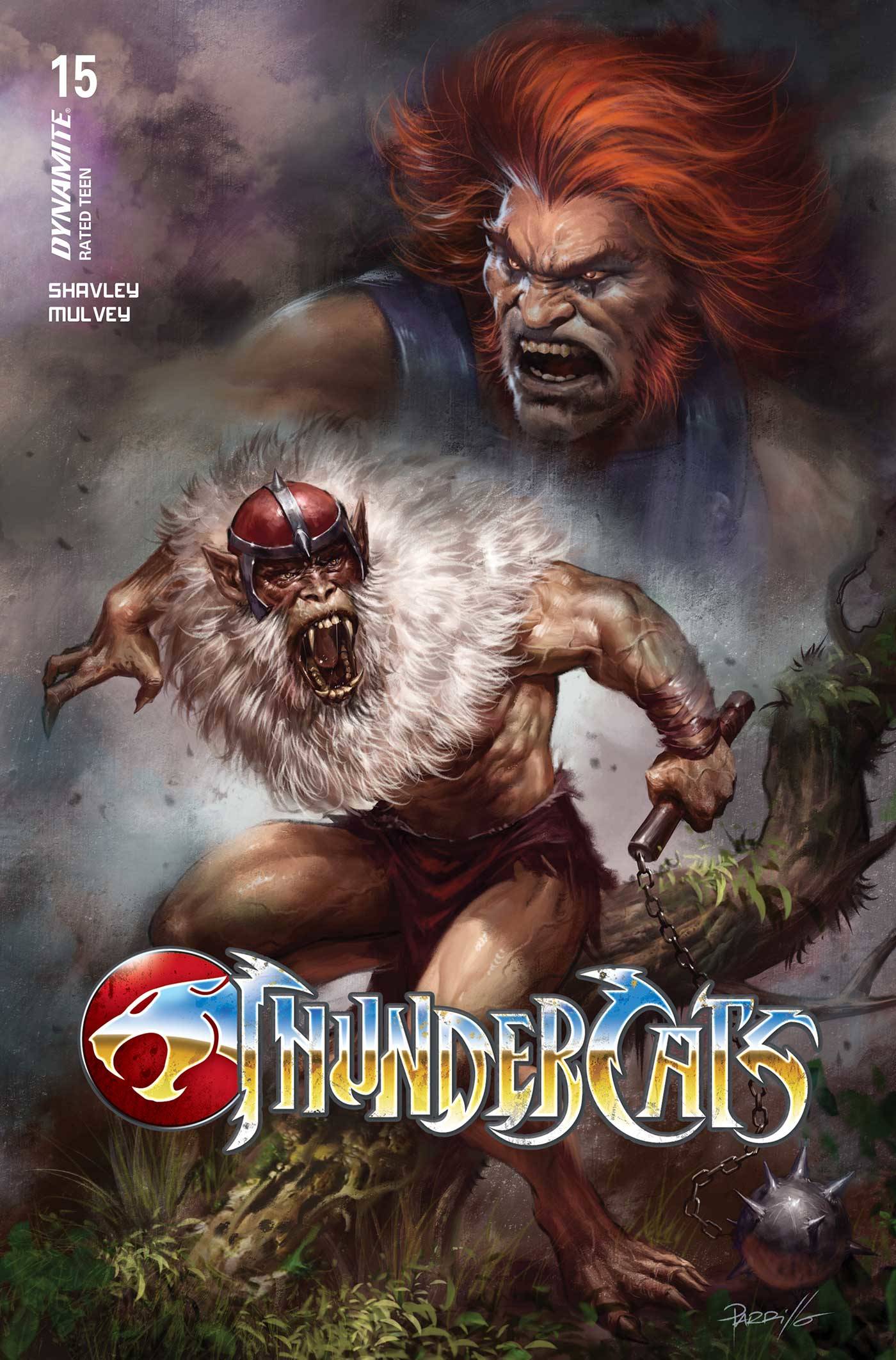 DYNAMITE COMIC BOOK THUNDERCATS #15 CVR A PARRILLO