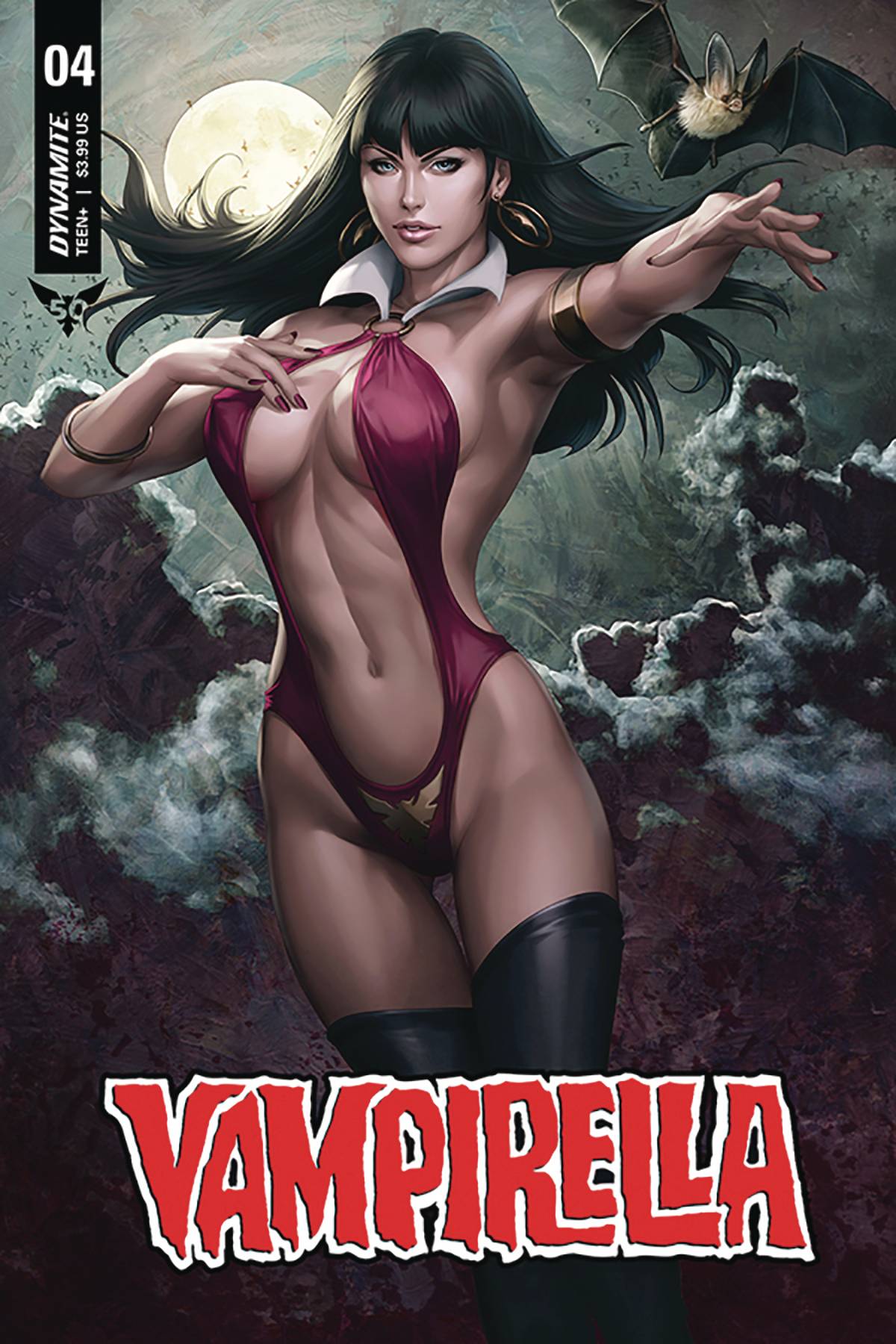 DYNAMITE comic book VAMPIRELLA #4 CVR A LAU