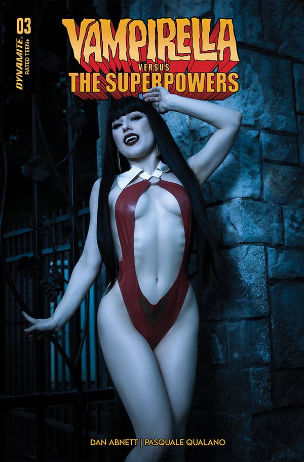 DYNAMITE COMIC BOOK VAMPIRELLA VS SUPERPOWERS #3 CVR F COSPLAY (FN)