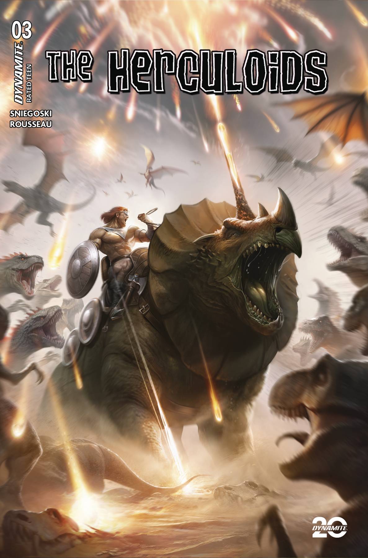 DYNAMITE COMIC BOOKS HERCULOIDS #3 CVR A MATTINA