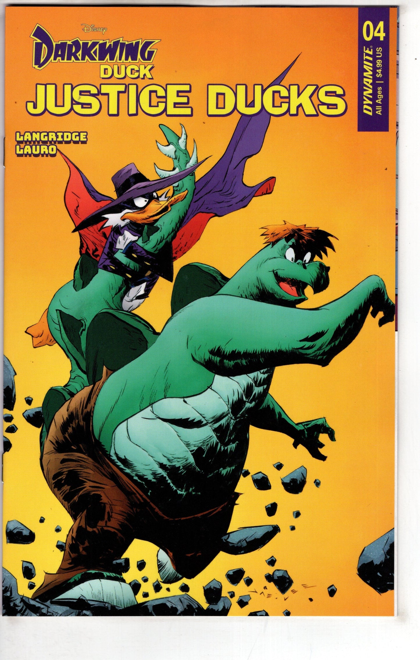DYNAMITE COMIC BOOKS Justice Ducks #4 Cover A Lee