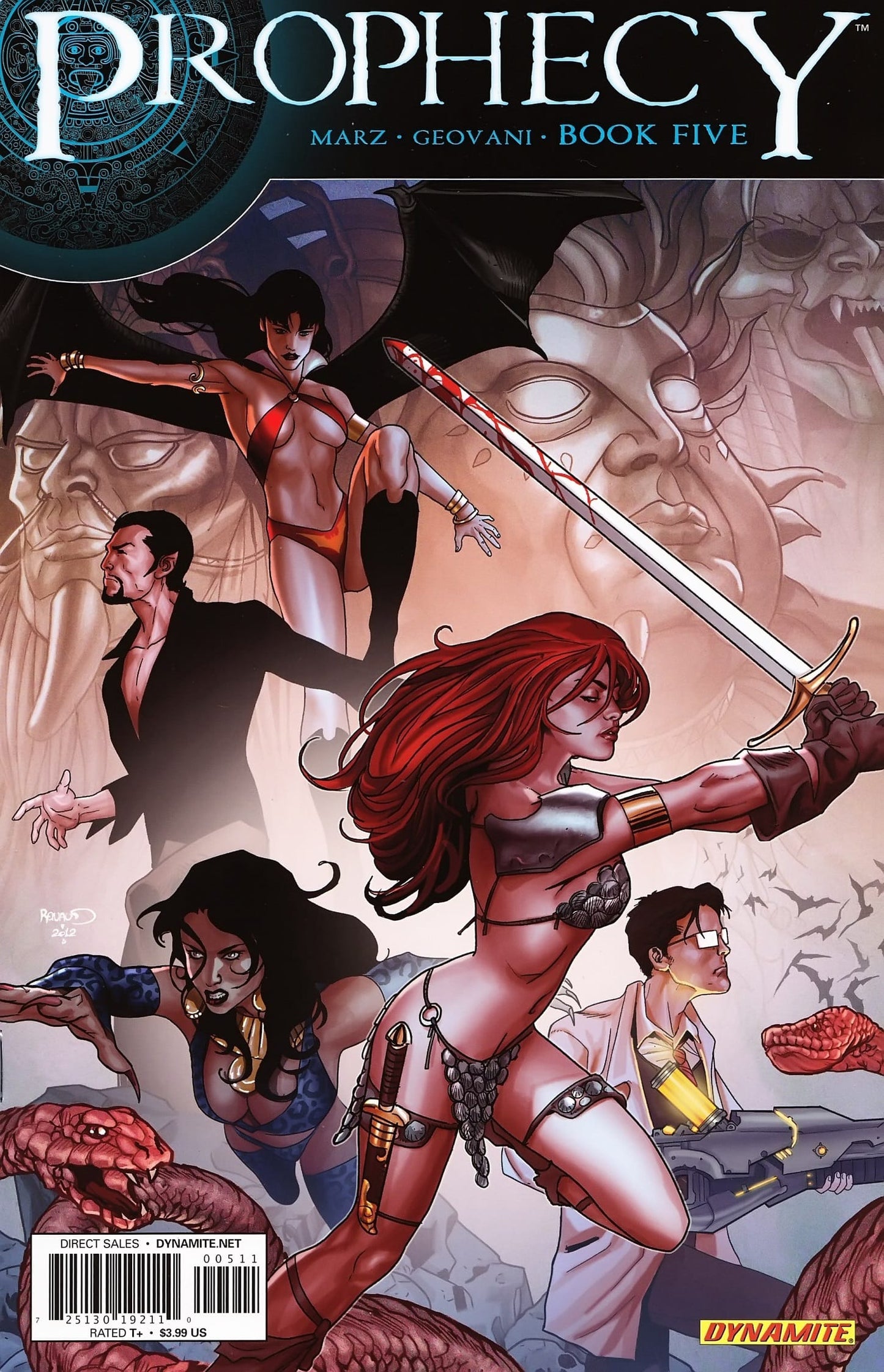 Dynamite Entertainment COMIC BOOK Prophecy #5 - CVR A (VF)