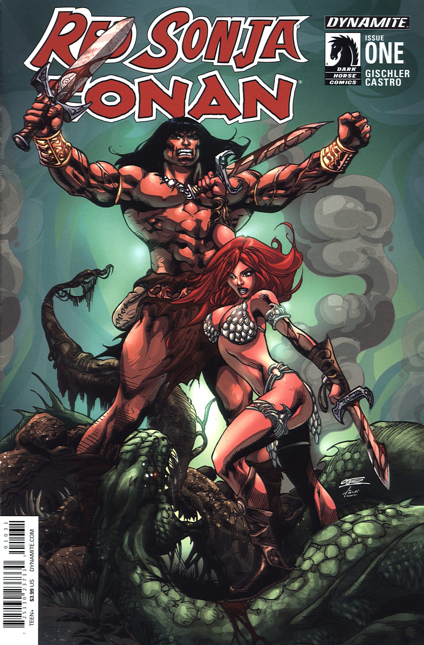 Dynamite Entertainment COMIC BOOK Red Sonja/Conan #1 - CVR C (VF)