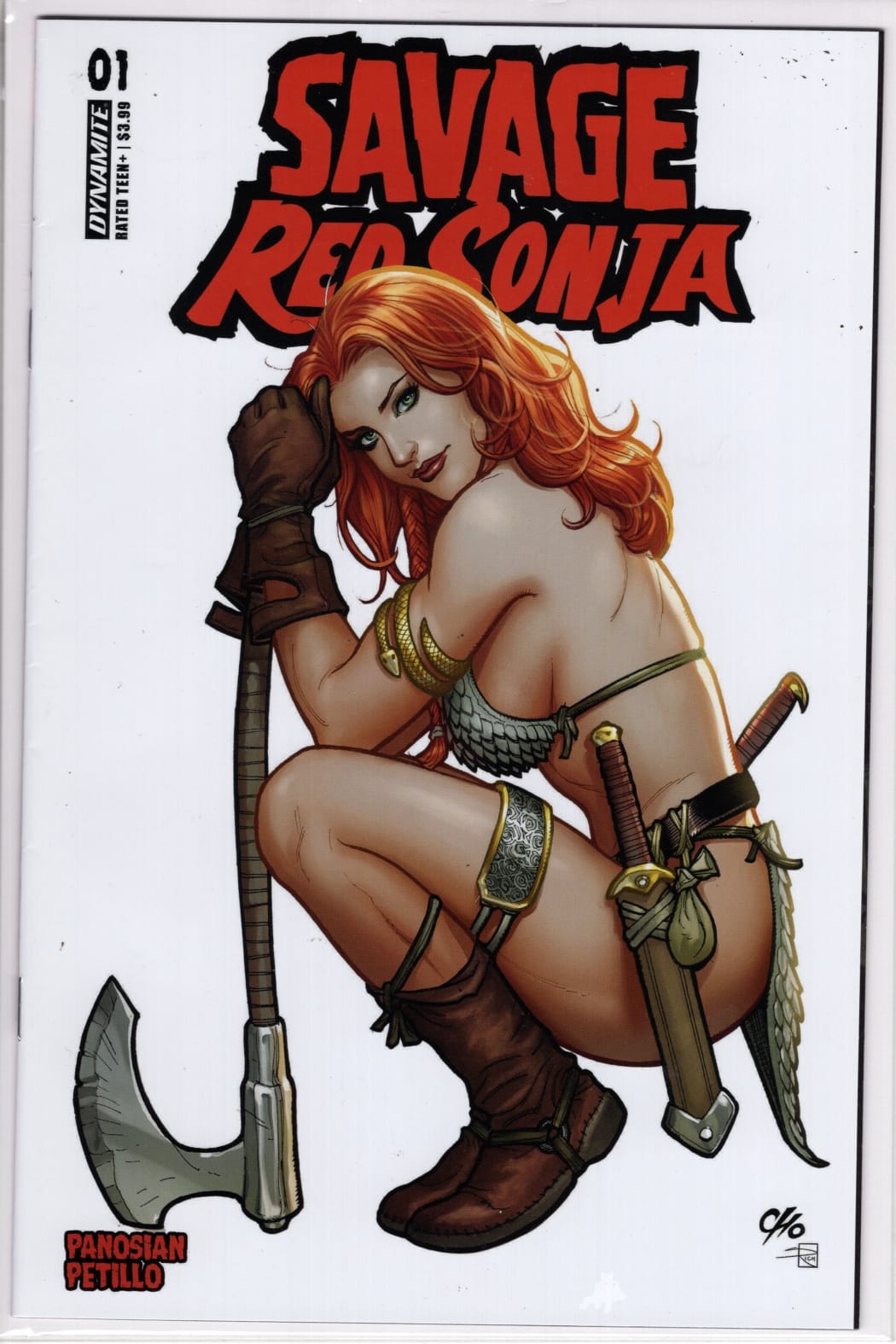 Dynamite Entertainment COMIC BOOK Savage Red Sonja #1 - CVR B