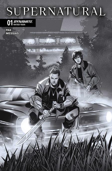 Dynamite Entertainment NEW THIS WEEK SUPERNATURAL #1 CVR J INC 1:10 EDER MESSIAS LINE ART VAR